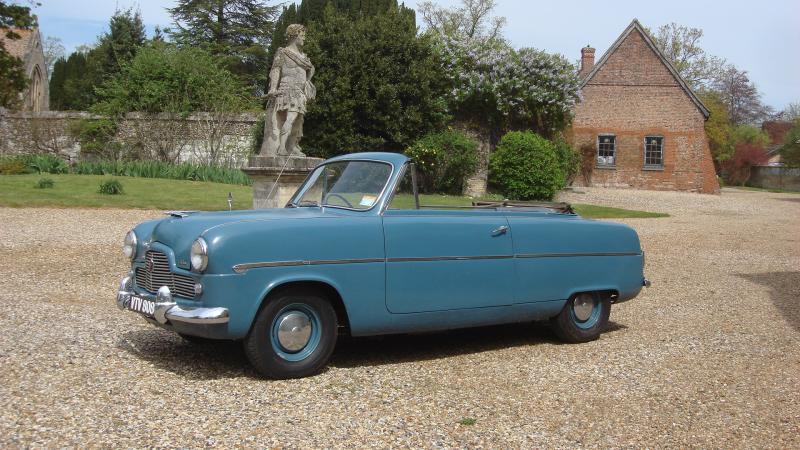 Classic Ford Zephyr Convertible in Cambridge