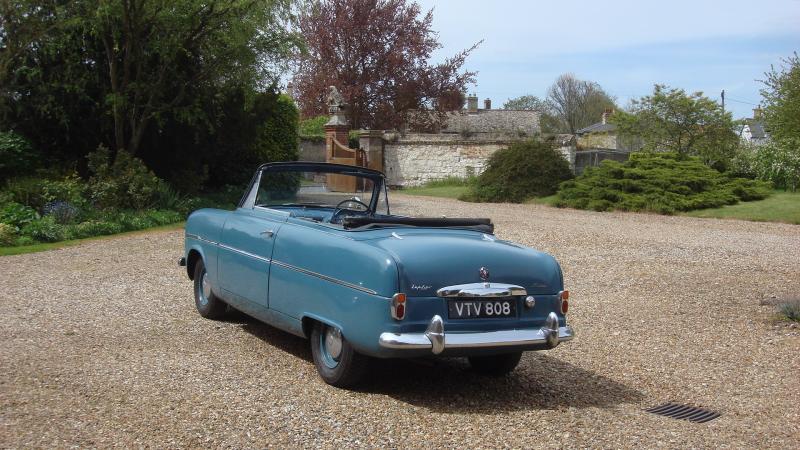 Classic Ford Zephyr Convertible in Cambridge